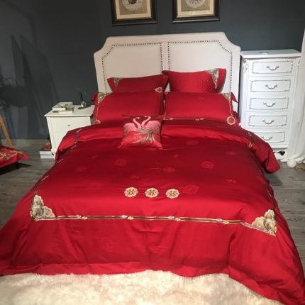 91家纺网 家纺一手货源 找家纺 （总）玖玖爱 2020新款婚庆四件套