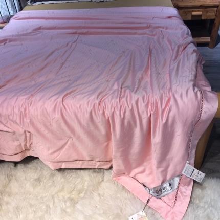 91家纺网 家纺一手货源 找家纺 玖玖爱 2020新款蚕丝被夏被 粉2