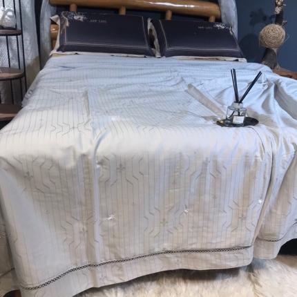 91家纺网 家纺一手货源 找家纺 玖玖爱 2020新款蚕丝被夏被 灰2