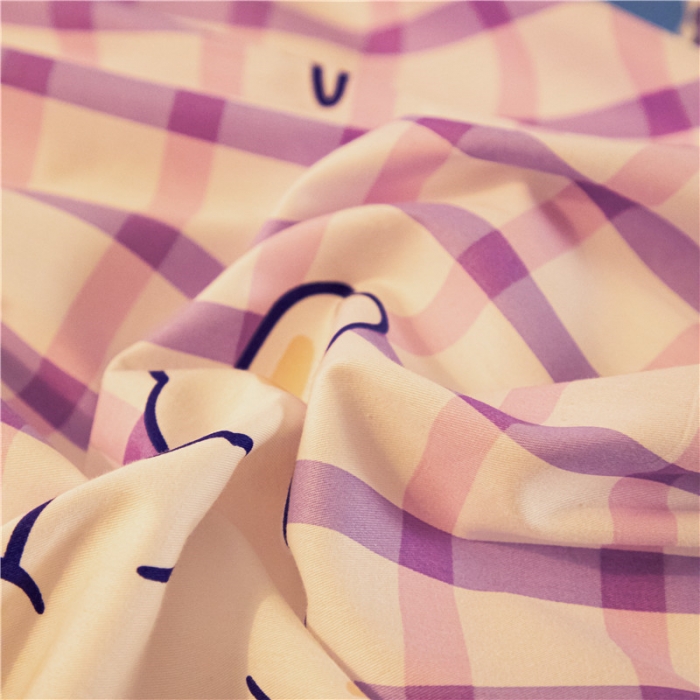 91家纺网 家纺一手货源 找家纺 （总）感遇家纺 2020新款全棉小清新卡通四件套新花色