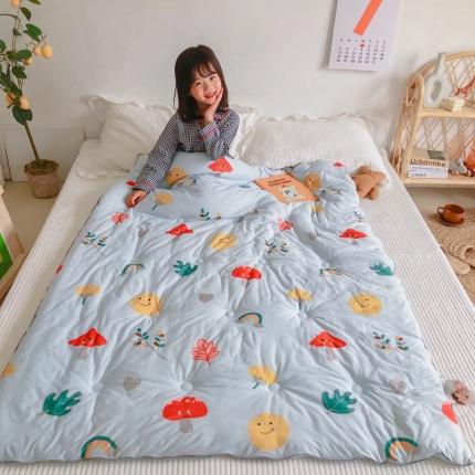 星期八 2020新款婴儿裸睡级春秋冬被 小蘑菇