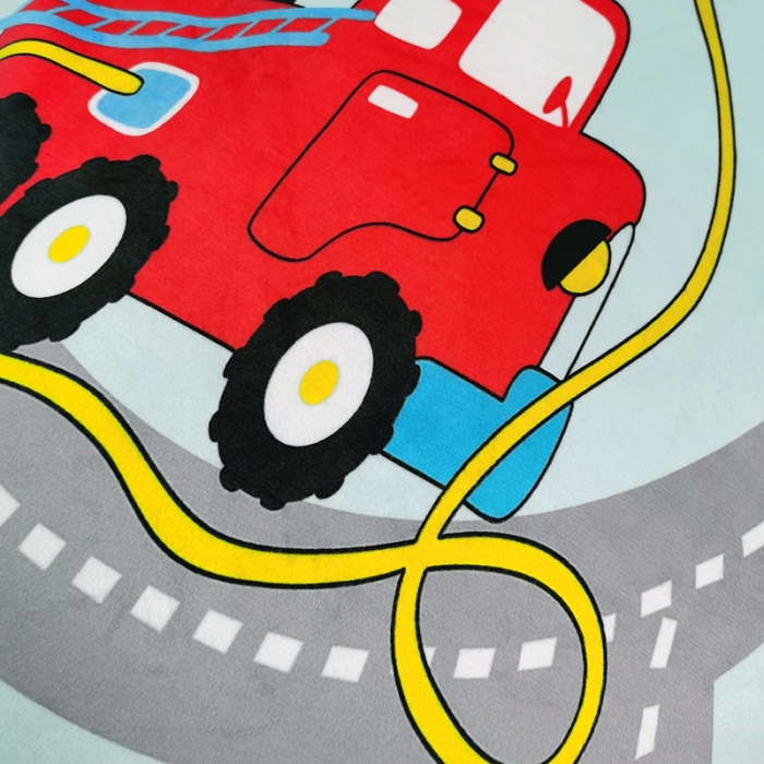 91家纺网 家纺一手货源 找家纺 沁童 2023新款儿童卡通睡袋 繁忙马路