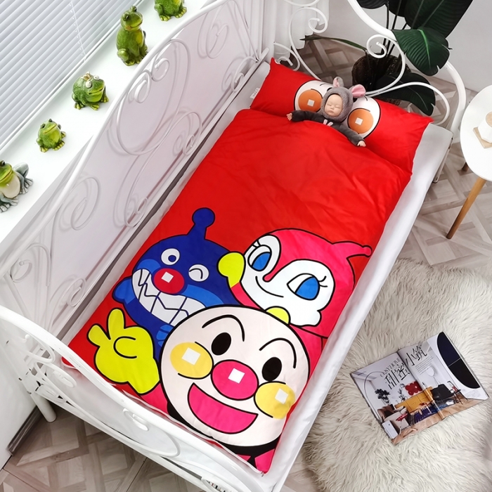 91家纺网 家纺一手货源 找家纺 沁童 2023新款儿童卡通睡袋 红面包