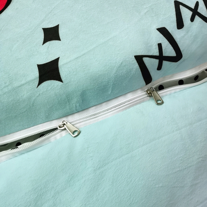 91家纺网 家纺一手货源 找家纺 沁童 2023新款儿童卡通睡袋 欢乐芝麻街