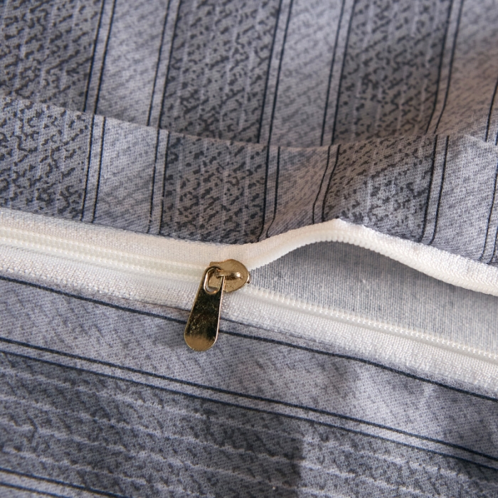 91家纺网 家纺一手货源 找家纺 雲归梦 2020新款全棉生态磨毛大版四件套 安迪小熊-灰