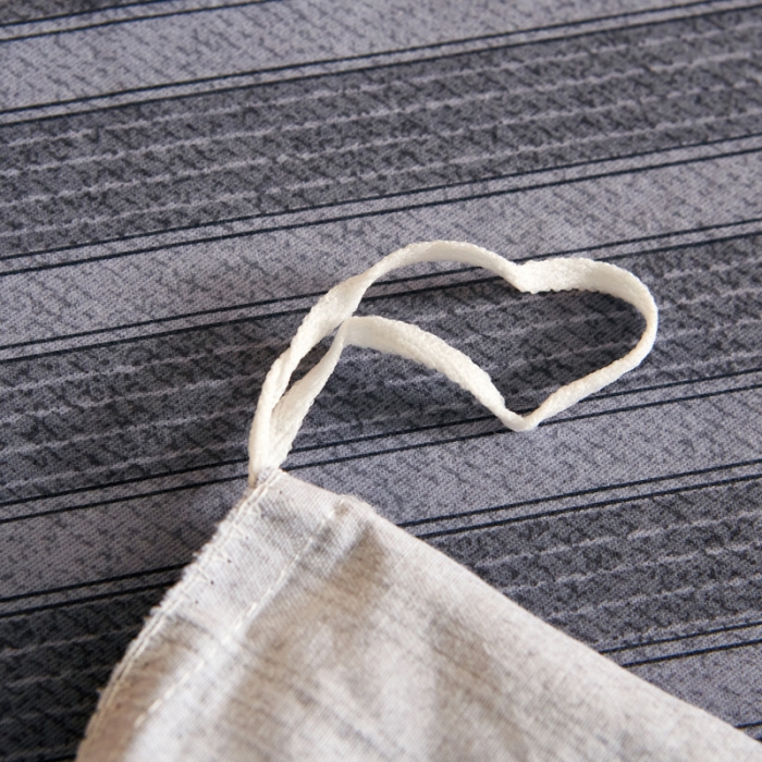 91家纺网 家纺一手货源 找家纺 雲归梦 2020新款全棉生态磨毛大版四件套 安迪小熊-灰