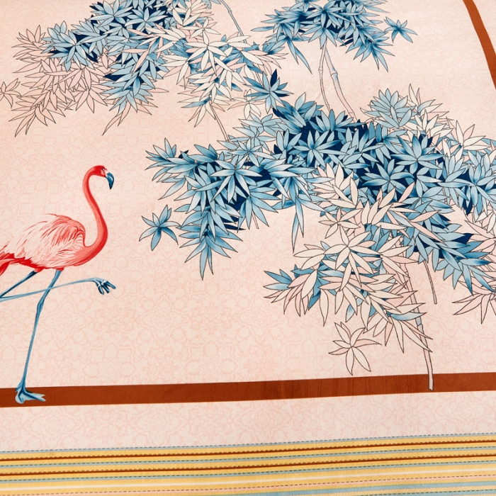 91家纺网 家纺一手货源 找家纺 雲归梦 2020新款全棉生态磨毛大版四件套 梦兰亭