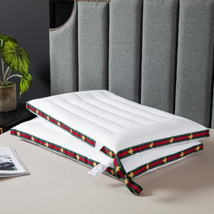 91家纺网 家纺一手货源 找家纺 （总）仁宇枕业 2020新款蜜蜂织带低枕芯