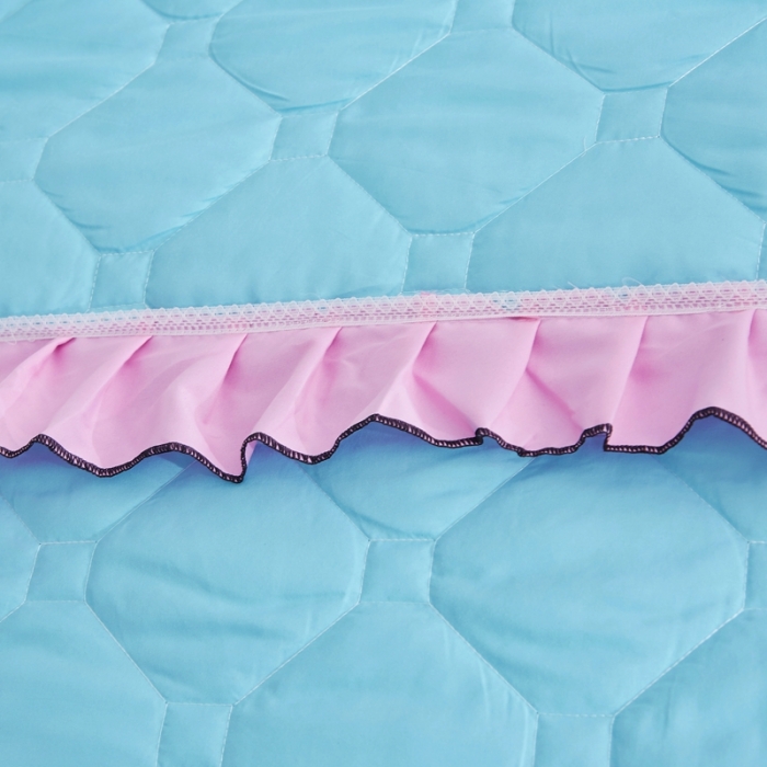 91家纺网 家纺一手货源 找家纺 （总）艾裙海 2025新款床裙款全夹棉四件套