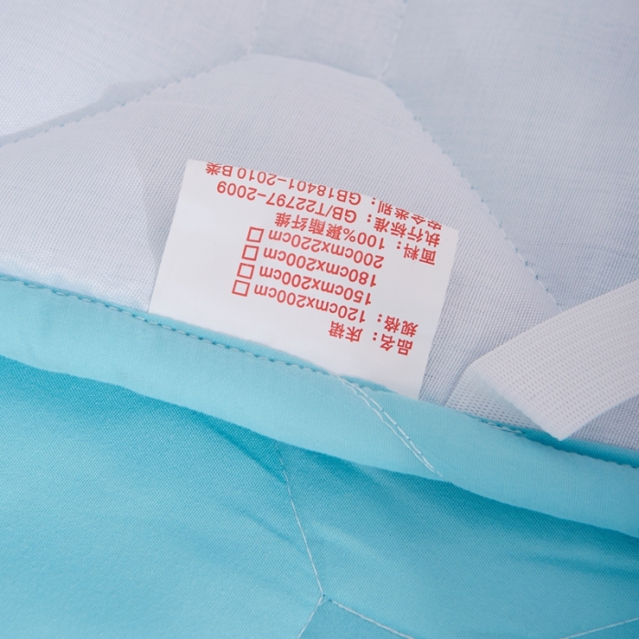 91家纺网 家纺一手货源 找家纺 艾裙海 2025新款纯色磨毛夹棉单床裙 湖蓝拼玉