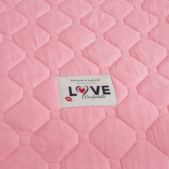 91家纺网 家纺一手货源 找家纺 艾裙海 2025新款纯色磨毛夹棉单床裙 玉拼灰