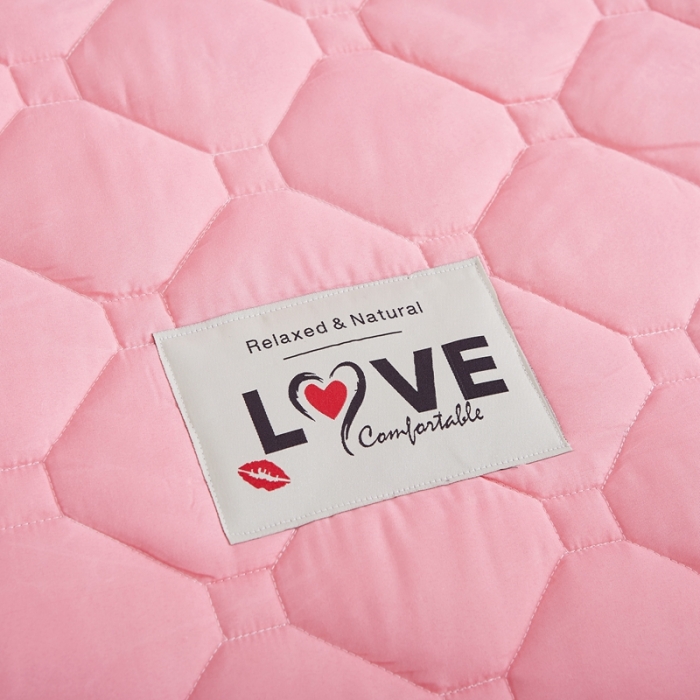 91家纺网 家纺一手货源 找家纺 艾裙海 2025新款纯色磨毛夹棉单床裙 玉拼紫