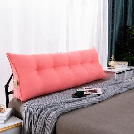 91家纺网 家纺一手货源 找家纺 厂家直销2020新款床头靠垫床上三角大靠背榻榻米床头可拆洗