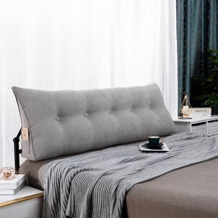 91家纺网 家纺一手货源 找家纺 厂家直销2020新款韩国绒床头靠垫三角床上靠枕大靠背可拆洗