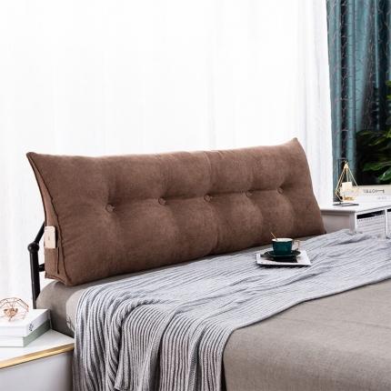 91家纺网 家纺一手货源 找家纺 厂家直销2020新款床头靠垫床上三角大靠背榻榻米床头可拆洗