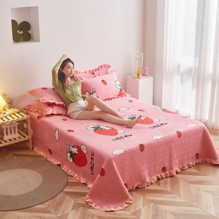 91家纺网 家纺一手货源 找家纺 （总）温宁家纺 水晶绒水洗棉床盖