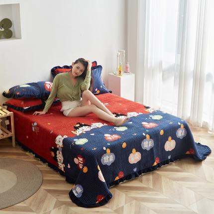 91家纺网 家纺一手货源 找家纺 （总）温宁家纺 水晶绒水洗棉床盖