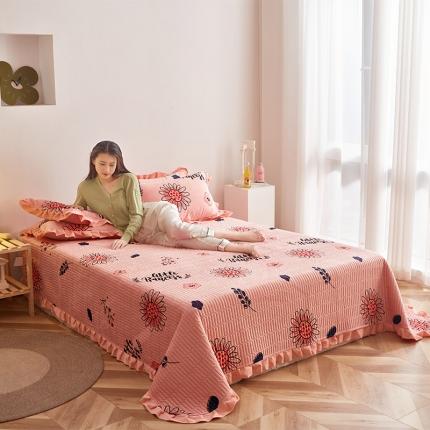 91家纺网 家纺一手货源 找家纺 （总）温宁家纺 水晶绒水洗棉床盖