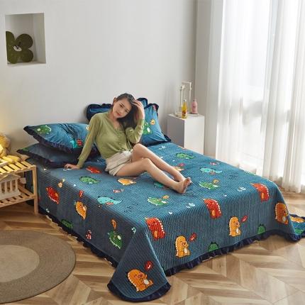 91家纺网 家纺一手货源 找家纺 （总）温宁家纺 水晶绒水洗棉床盖