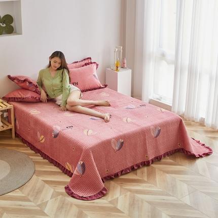 91家纺网 家纺一手货源 找家纺 （总）温宁家纺 水晶绒水洗棉床盖