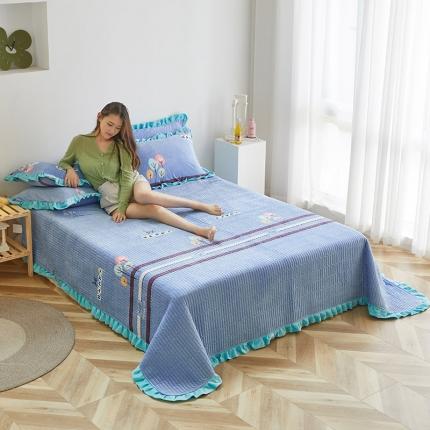 91家纺网 家纺一手货源 找家纺 （总）温宁家纺 水晶绒水洗棉床盖