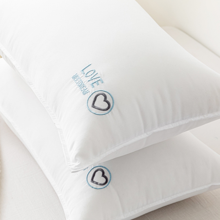 91家纺网 家纺一手货源 找家纺 （总）仁宇枕业 2020新款特价简约款动物绣花枕芯