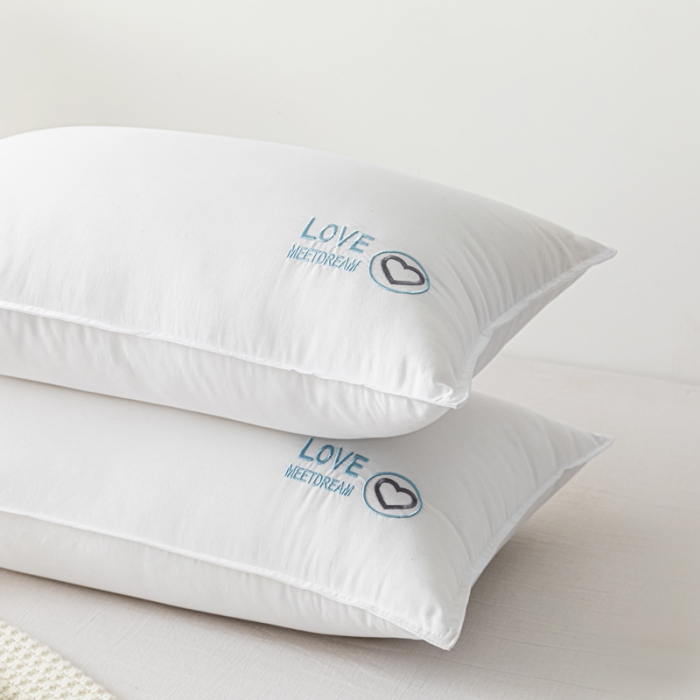 91家纺网 家纺一手货源 找家纺 （总）仁宇枕业 2020新款特价简约款动物绣花枕芯