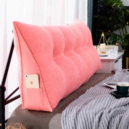 厂家直销2020新款床头靠垫床上三角大靠背榻榻米床头可拆洗