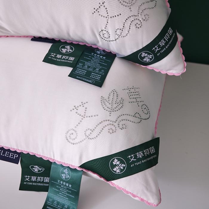 91家纺网 家纺一手货源 找家纺 （总）赛格时代家居  枕芯  艾草亲肤羽丝绒枕