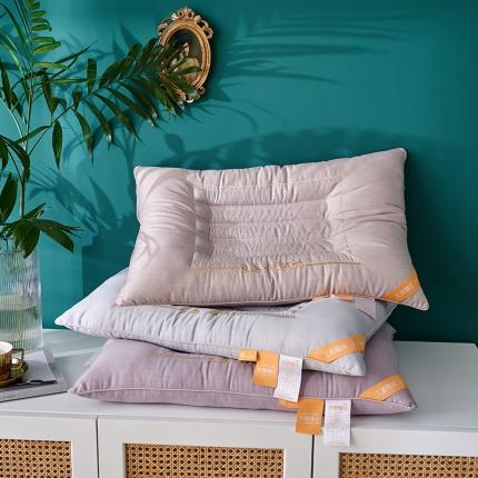 （总）赛格时代家居 枕芯 生姜暖绒定型羽丝绒枕