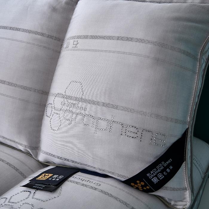 91家纺网 家纺一手货源 找家纺 （总）赛格时代家居   枕芯 石墨烯区位定型羽丝绒枕