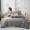 91家纺网 家纺一手货源 找家纺 优宜家 2023新款磨毛双拼四件套 银灰+浅卡