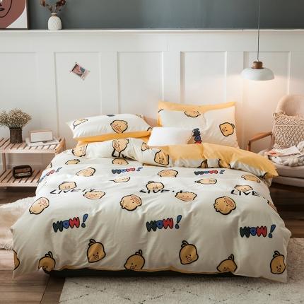 91家纺网 家纺一手货源 找家纺 （总）琪格格 2020年7月小清新四件套总汇