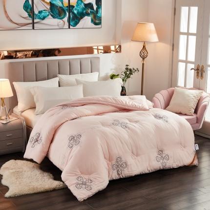 91家纺网 家纺一手货源 找家纺 （总）啊雅家居 2025新款富贵绒大豆纤维羽丝绒被冬被