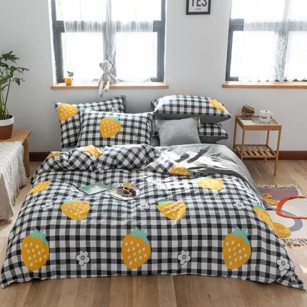 91家纺网 家纺一手货源 找家纺 （总）琪格格 2020年7月小清新四件套总汇