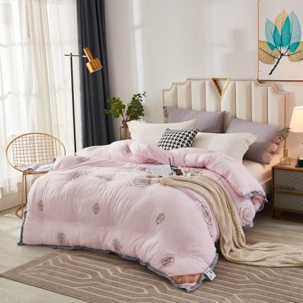 91家纺网 家纺一手货源 找家纺 （总）啊雅家居 2025新款富贵绒大豆纤维羽丝绒被冬被