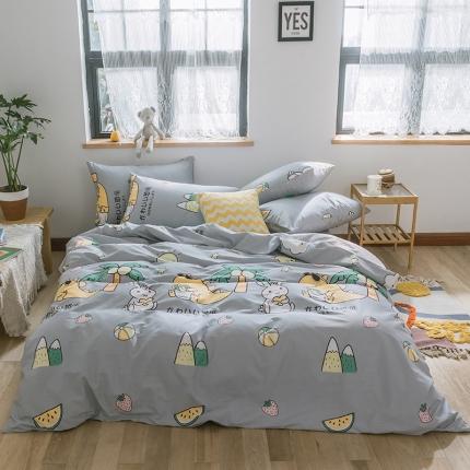 91家纺网 家纺一手货源 找家纺 （总）琪格格 2020年7月小清新四件套总汇