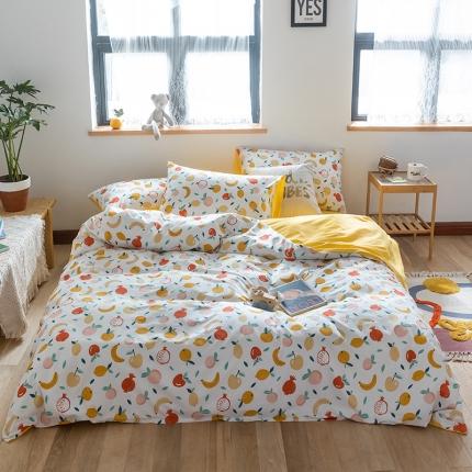 91家纺网 家纺一手货源 找家纺 （总）琪格格 2020年7月小清新四件套总汇