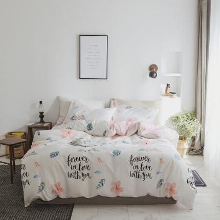 91家纺网 家纺一手货源 找家纺 （总）琪格格 2020年7月小清新四件套总汇