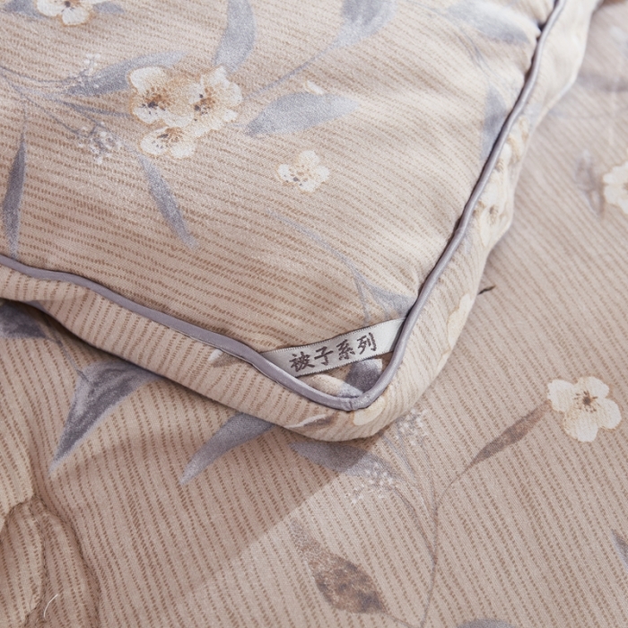 91家纺网 家纺一手货源 找家纺 （总）啊雅家居 2025新款富贵绒大豆纤维羽丝绒被冬被