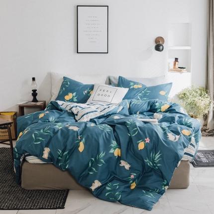 91家纺网 家纺一手货源 找家纺 （总）琪格格 2020年7月小清新四件套总汇