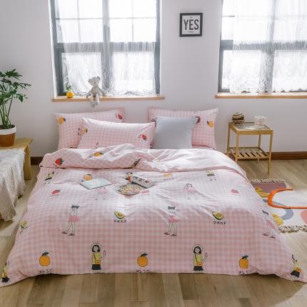 91家纺网 家纺一手货源 找家纺 （总）琪格格 2020年7月小清新四件套总汇