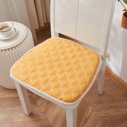 91家纺网 家纺一手货源 找家纺 （总）爱家居 2024新款绗缝餐椅垫坐垫椅子垫海绵记忆棉餐椅垫