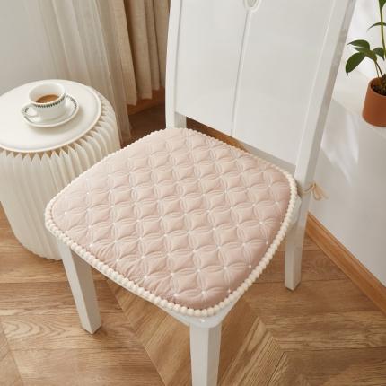 91家纺网 家纺一手货源 找家纺 （总）爱家居 2024新款绗缝餐椅垫坐垫椅子垫海绵记忆棉餐椅垫