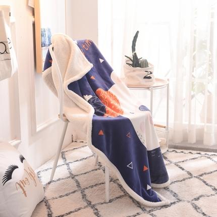 91家纺网 家纺一手货源 找家纺 （总）茗婷家纺 2025款羊羔绒双层加厚保暖儿童毛毯云毯供外贸跨境亚马逊TRMU