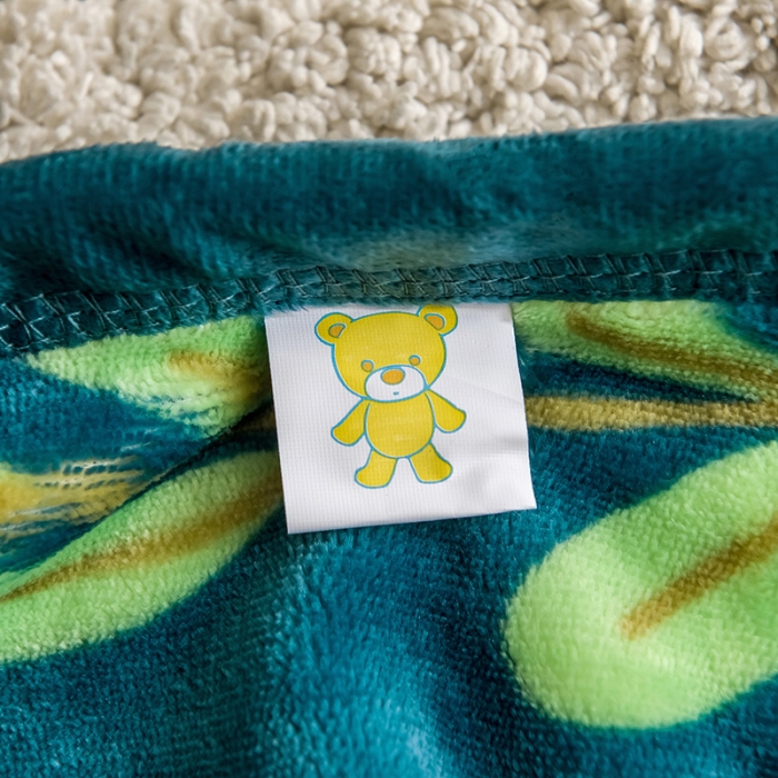 91家纺网 家纺一手货源 找家纺 茗婷家纺 2025新款双层定位童毯 熊宝贝