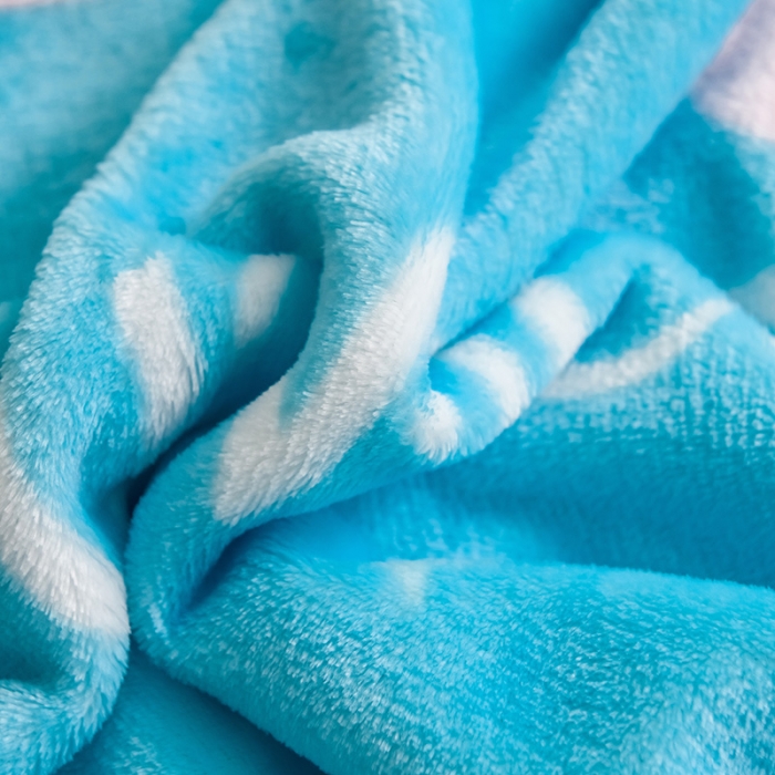 91家纺网 家纺一手货源 找家纺 茗婷家纺 2025新款单层定位童毯 彩虹马