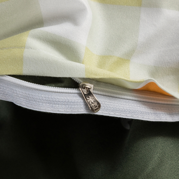 91家纺网 家纺一手货源 找家纺 米粒 2021新款芦荟棉套件 水果橙