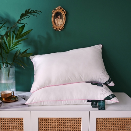 91家纺网 家纺一手货源 找家纺 （总）赛格时代家居  枕芯  艾草亲肤羽丝绒枕