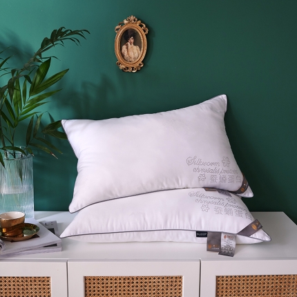 91家纺网 家纺一手货源 找家纺 （总）赛格时代家居  枕芯  蚕蛹蛋白亲肤羽丝绒枕